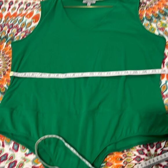 New White Birch bright Green bodysuit 1xl - Picture 6 of 7